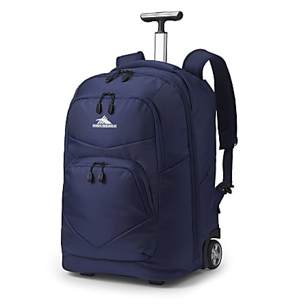 High Sierra Freewheel Backpack With 15.6 Laptop Pocket Blue
