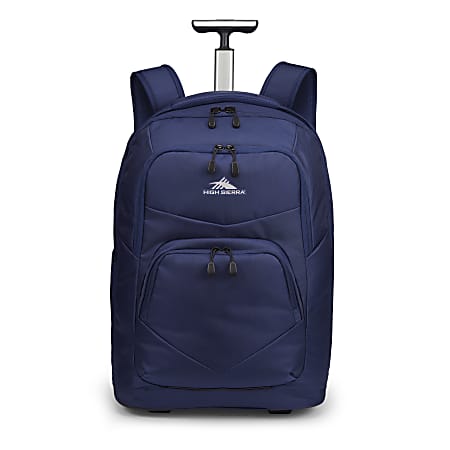 High Sierra Freewheel Backpack With 15.6 Laptop Pocket Blue - Office Depot