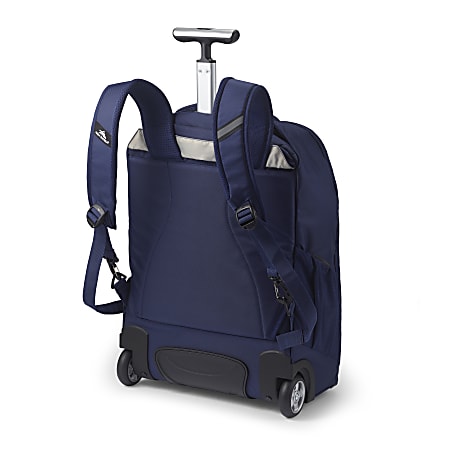 High Sierra Freewheel Backpack With 15.6 Laptop Pocket Blue Office Depot
