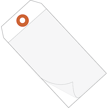 Partners Brand Self Laminating Tags 4 34 x 2 38 95percent Recycled ...