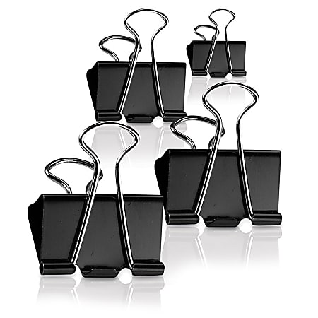 Black office clips top