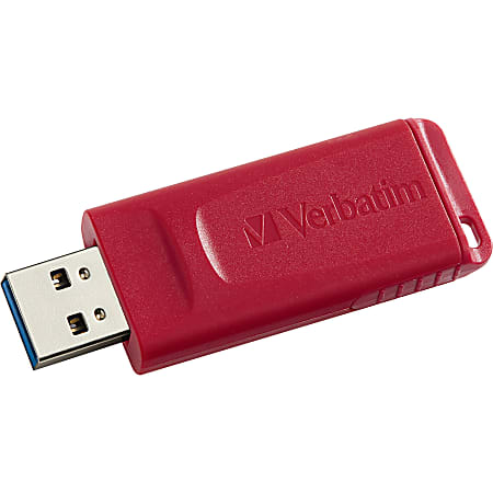Verbatim Store 'n' Go USB Flash Drives - 16 GB - USB 2.0 - Red - Lifetime Warranty - 4 / Carton Verbatim Store 'n' Go USB Flash Drives - 16 GB - USB 2.0 - Red - Lifetime Warranty - 4 / Carton