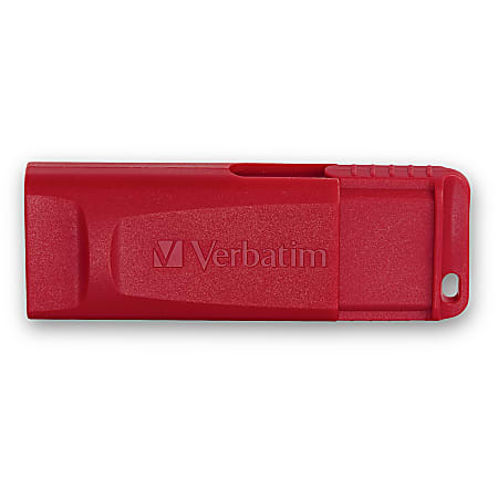 Verbatim Store 'n' Go USB Flash Drives - 16 GB - USB 2.0 - Red - Lifetime Warranty - 4 / Carton Verbatim Store 'n' Go USB Flash Drives - 16 GB - USB 2.0 - Red - Lifetime Warranty - 4 / Carton