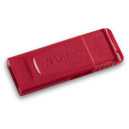 Verbatim Store 'n' Go USB Flash Drives - 16 GB - USB 2.0 - Red - Lifetime Warranty - 4 / Carton Verbatim Store 'n' Go USB Flash Drives - 16 GB - USB 2.0 - Red - Lifetime Warranty - 4 / Carton