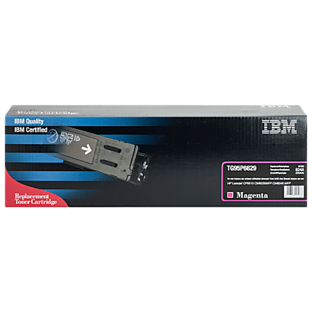 IBM® Remanufactured Magenta Toner Cartridge Replacement For HP 824A / CB383A