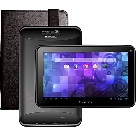 Visual Land Prestige 7G 8 GB Tablet - 7" - Wireless LAN - ARM Cortex A8 1.20 GHz - Black