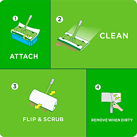 Swiffer – Wet Wipes for Mop (12 Pads)