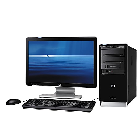 HP Pavilion a6542p-b Desktop Computer Bundle With Intel® Pentium® Dual-Core Processor E2200 And 19" Widescreen LCD Monitor
