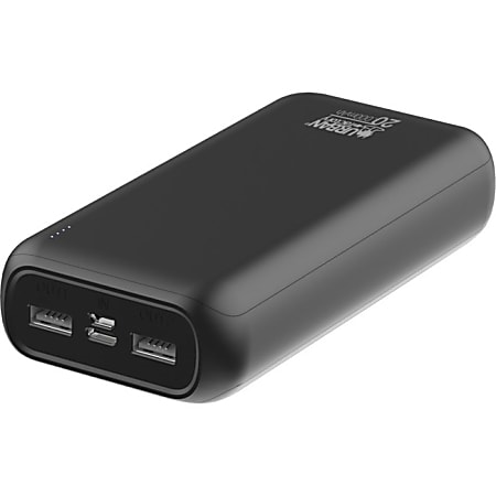 Urban Factory JUICEE MAX 20,000mAh Portable Power Pack, Black, UPB05UF