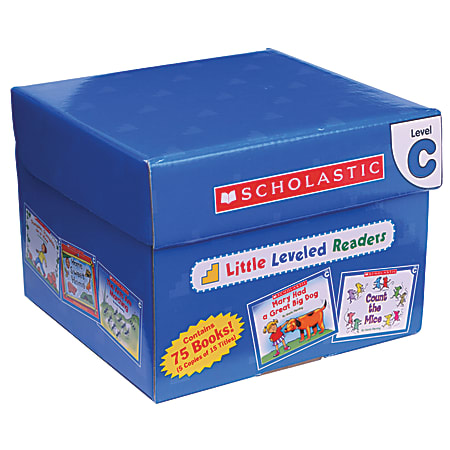 Scholastic Little Leveled Readers Book: Level C Box Set, 5 Copies of 15 Titles