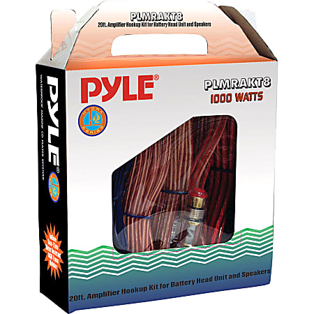 Pyle Marine Grade 8 Gauge Amplifier Installation Kit