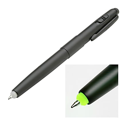 SKILCRAFT GREEN LED Multifunction Pen - Office Depot