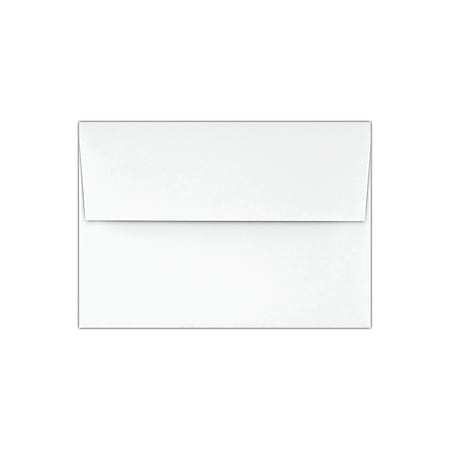 LUX Invitation Envelopes, A1, Peel & Press Closure, White, Pack Of 500
