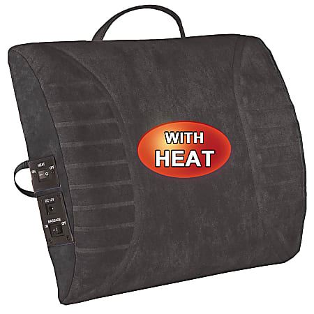 Advantus Massaging Lumbar Cushion With Heat