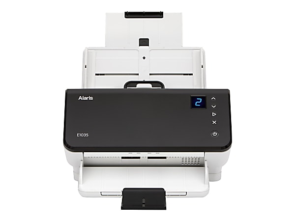Kodak E1035 - Document scanner - Dual CIS - 8.5 in x 118 in - 600 dpi - up to 35 ppm (mono) / up to 35 ppm (color) - ADF (80 sheets) - up to 4000 scans per day - USB 2.0