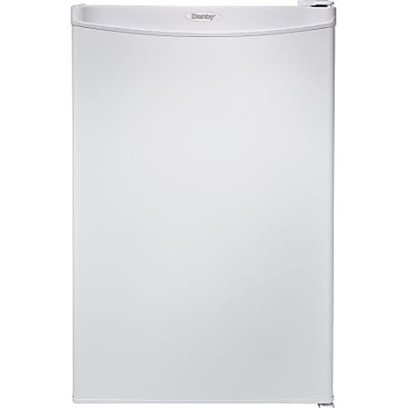 Danby 3.2 cu. ft. Freezer - 3.20 ft³ - Manual Defrost - Reversible - 3.20 ft³ Net Freezer Capacity - 120 V AC - 272 kWh per Year - White - Steel