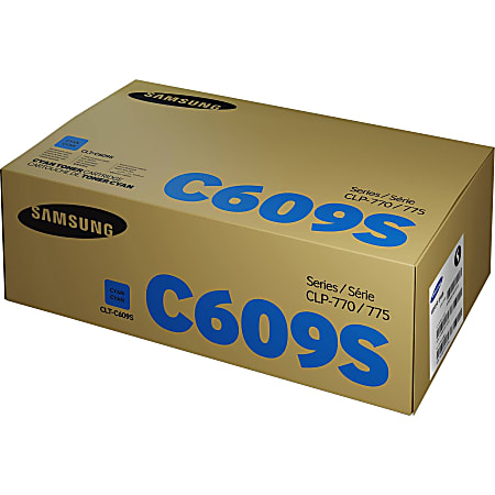 Samsung CLT-C609S (SU086A) Toner Cartridge - Cyan - 7000 Pages