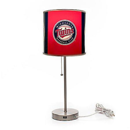 Imperial MLB Table Lamp, 19"H, Minnesota Twins