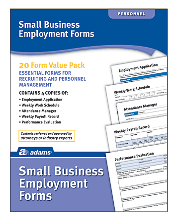 Adams® Small Business Employment