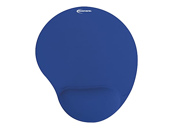 Innovera - Mouse pad with wrist pillow - blue