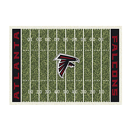Imperial NFL Homefield Rug, 4' x 6', Atlanta Falcons