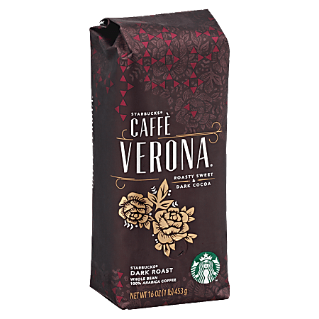 Starbucks® Whole Bean Coffee, Dark Roast, Caffe Verona,