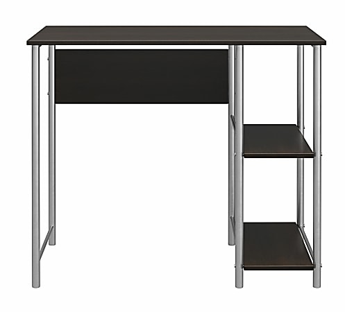 Ameriwood™ Home Garrett Metal 36"W Student Desk, Espresso