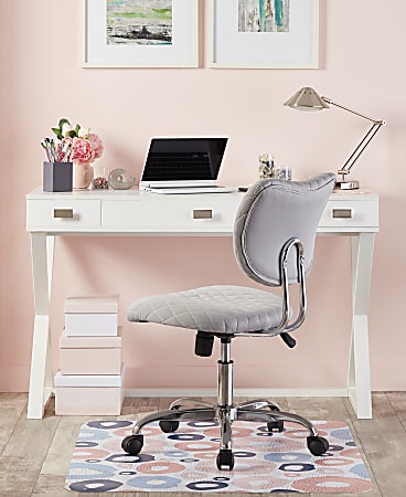 Realspace Keri 48 W Writing Desk White - Office Depot