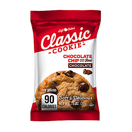 Classic Cookie Chocolate Chip Cookies Bulk, 0.75 Oz, Total Qty 200