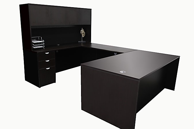U shaped best sale desk office depot
