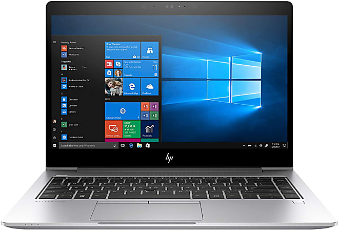 HP EliteBook 745 G5 Refurbished Laptop, 14" Screen, AMD Ryzen 5 Pro, 16GB Memory, 256GB Solid State Drive, Windows® 10 Pro