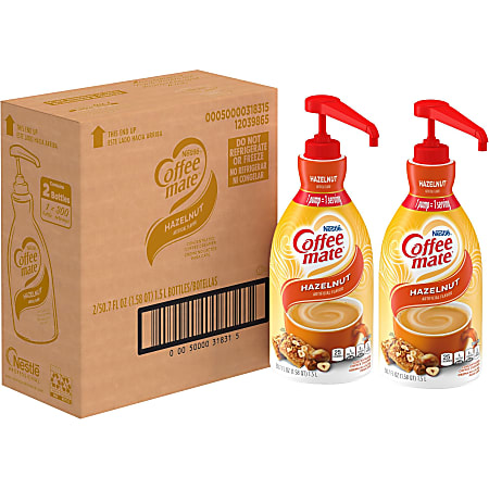 Coffee mate Hazelnut Flavor Concentrated Coffee Creamer Pump