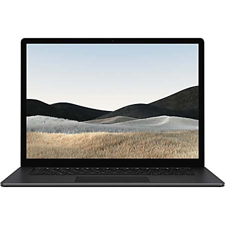 Microsoft Surface 4 Laptop, 15" Touchscreen, Intel® Core™ i7, 16GB Memory, 512GB Solid State Drive, Matte Black, Windows® 11 Home, WiFi 6