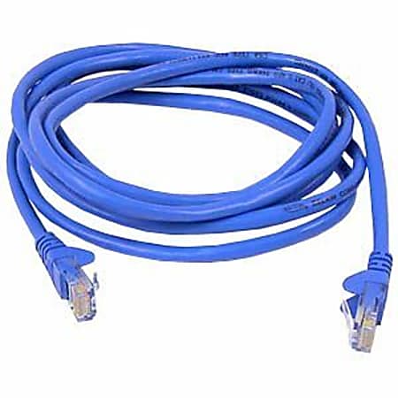 Belkin Cat. 6 Patch Cable - RJ-45 Male - RJ-45 Male - 18ft - Blue