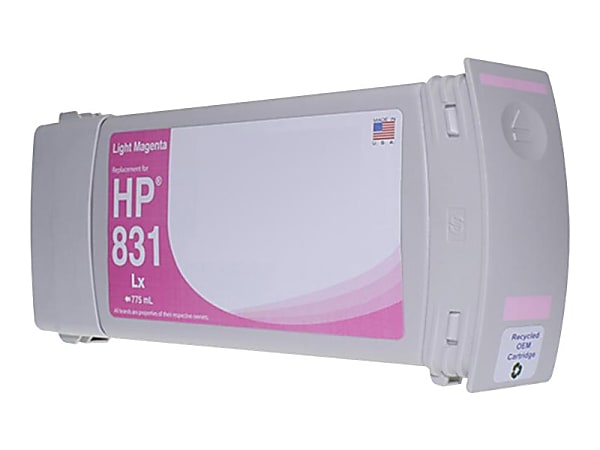 Clover Imaging Group Wide Format - 775 ml - light magenta - compatible - remanufactured - ink cartridge (alternative for: HP 831) - for HP Latex 115, 310, 315, 330, 335, 360, 365, 370, 375, 560, 570