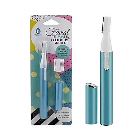 Pursonic FBT36 Wet/Dry Facial Trimmer And Eyebrow Styling Kit