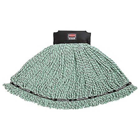 Rubbermaid® Maximizer Microfiber Blend Mop Head, Large, Green