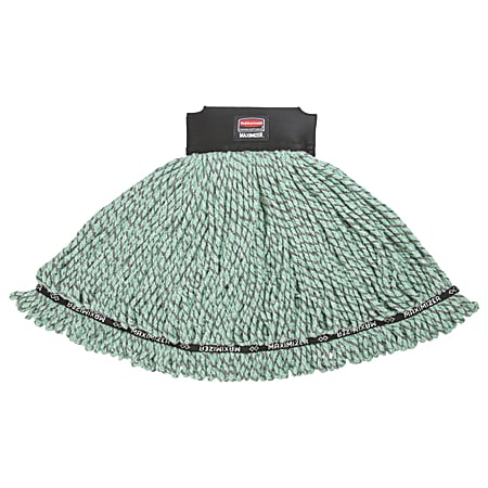 Rubbermaid® Maximizer Microfiber Blend Mop Head, Medium, Green