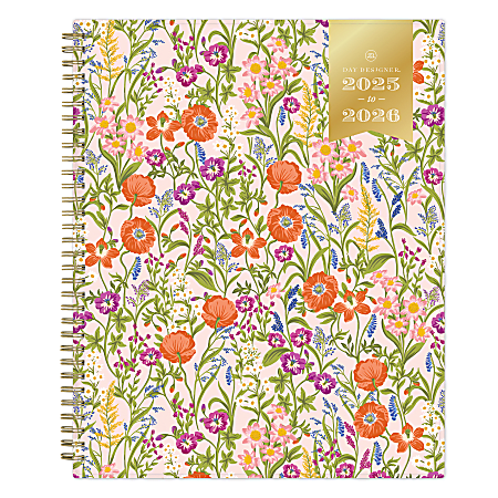 2025-2026 Day Designer June Weekly/Monthly Academic Planning Calendar, 8-1/2" x 11", July 2025 to June 2026, 151673