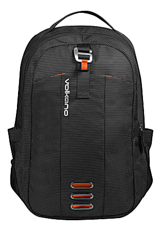 Bugatti Valentino Vegan Leather Backpack With RFID Pocket And 15.6 Laptop  Compartment Black - Office Depot