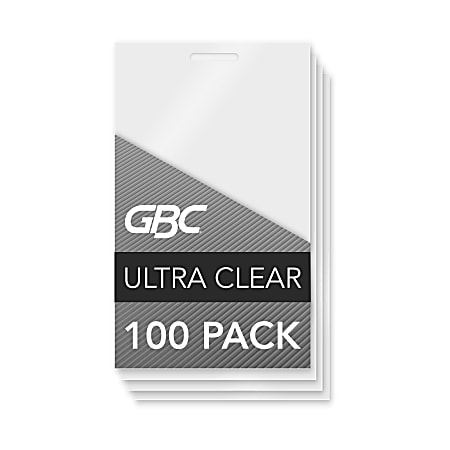 Swingline GBC UltraClear Thermal Laminating Pouches