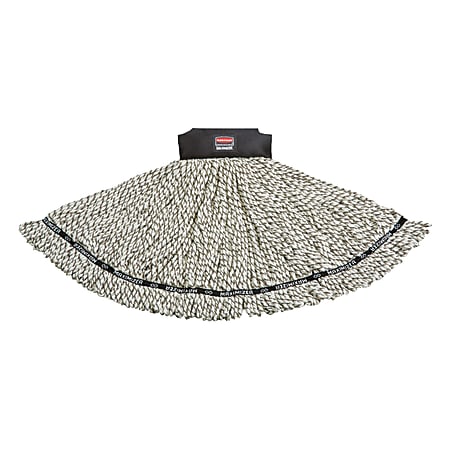 Rubbermaid® Maximizer Blend Mop Head, Medium, White