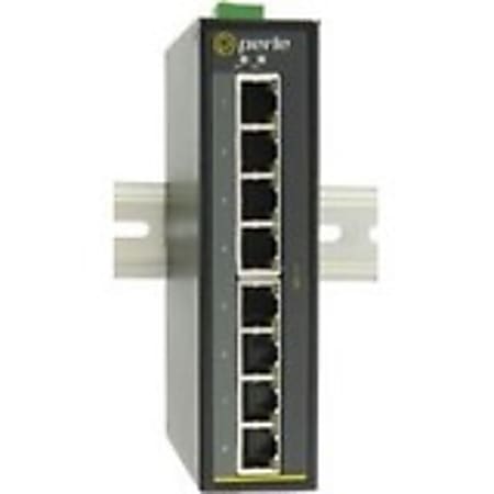 Perle IDS-108F Industrial Ethernet Switch - 9 Ports - Fast Ethernet - 10/100Base-T, 100Base-FX - 2 Layer Supported - Optical Fiber, Twisted Pair - Wall Mountable, Panel-mountable, Rail-mountable, Rack-mountable - 5 Year Limited Warranty
