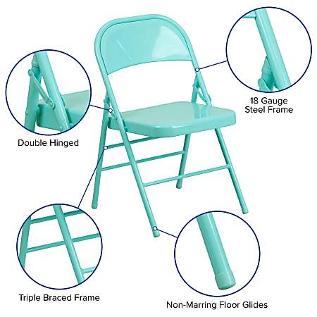 Hercules colorburst folding chairs clearance