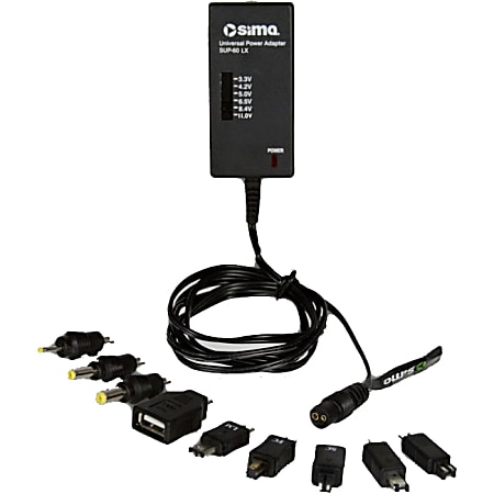 Sima AC Adapter - For Digital Camera, Camcorder - 3.3V DC, 9.5V DC