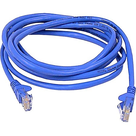 Belkin High Performance Cat. 6 UTP Patch Cable - RJ-45 Male - RJ-45 Male - 18" - Blue