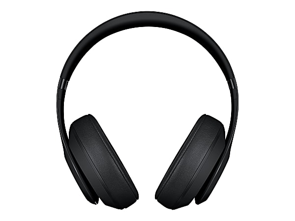 Beats Studio3 Wireless - Headphones with mic - full size - Bluetooth - wireless - active noise canceling - 3.5 mm jack - noise isolating - matte black