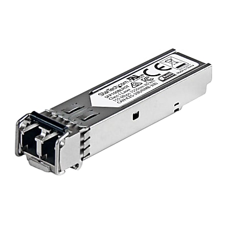 StarTech.com 100BASE-LH MSA Compliant SFP Module - LC Connector - Fiber SFP Transceiver - Lifetime Warranty - 100 Mbps - Max. Transfer Distance 80 km (49.7 mi) - 100BASE-LH fiber transceiver adds reliable 1Gb over fiber - StarTech.com lifetime warranty