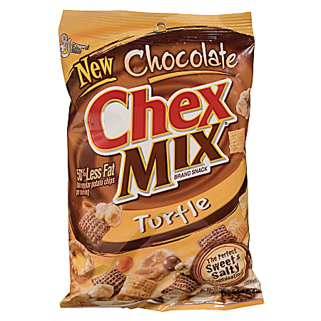 Chocolate Turtle Chex Mix, 4.5 Oz., Box Of 7