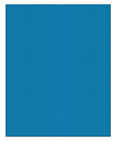 Office Depot® Brand 2-Pocket Textured Paper Folders With Prongs, Light Blue, Pack Of 10